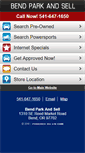 Mobile Screenshot of bendparkandsell.com
